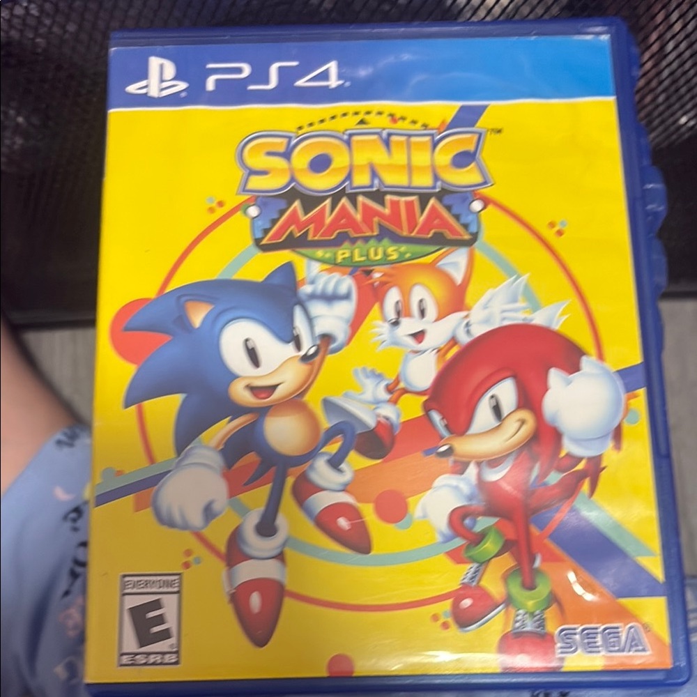 Sonic Mania Plus for PS4 - Blue and Yellow